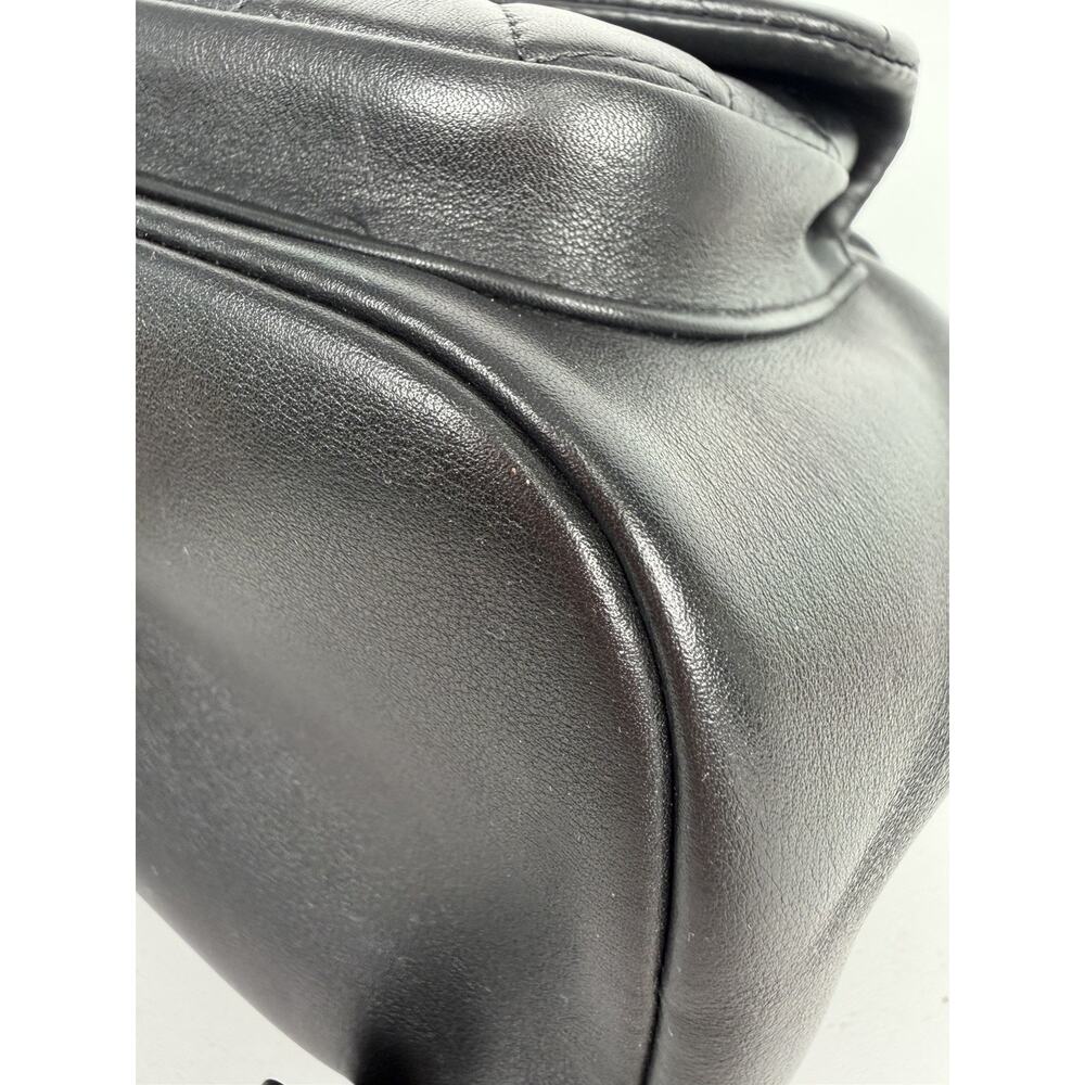 Chanel Large Duma Backpack in Black Quilted Lambskin Leather NFC D7 - Picture 5 of 16